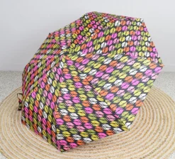 Ombrello pieghevole automatico SimplyUp 5041 Kisses Multicolor