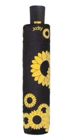 Ombrello pieghevole automaticoY-dry Sunflowers Y2220 Giallo