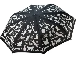 Ombrello pieghevole automaticoY-dry I Love Cats