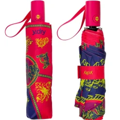 Ombrello pieghevole automaticoY-dry Deco Fuxia