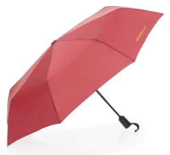 Ombrello pieghevole automatico Mandarina Duck Flame Scarlet