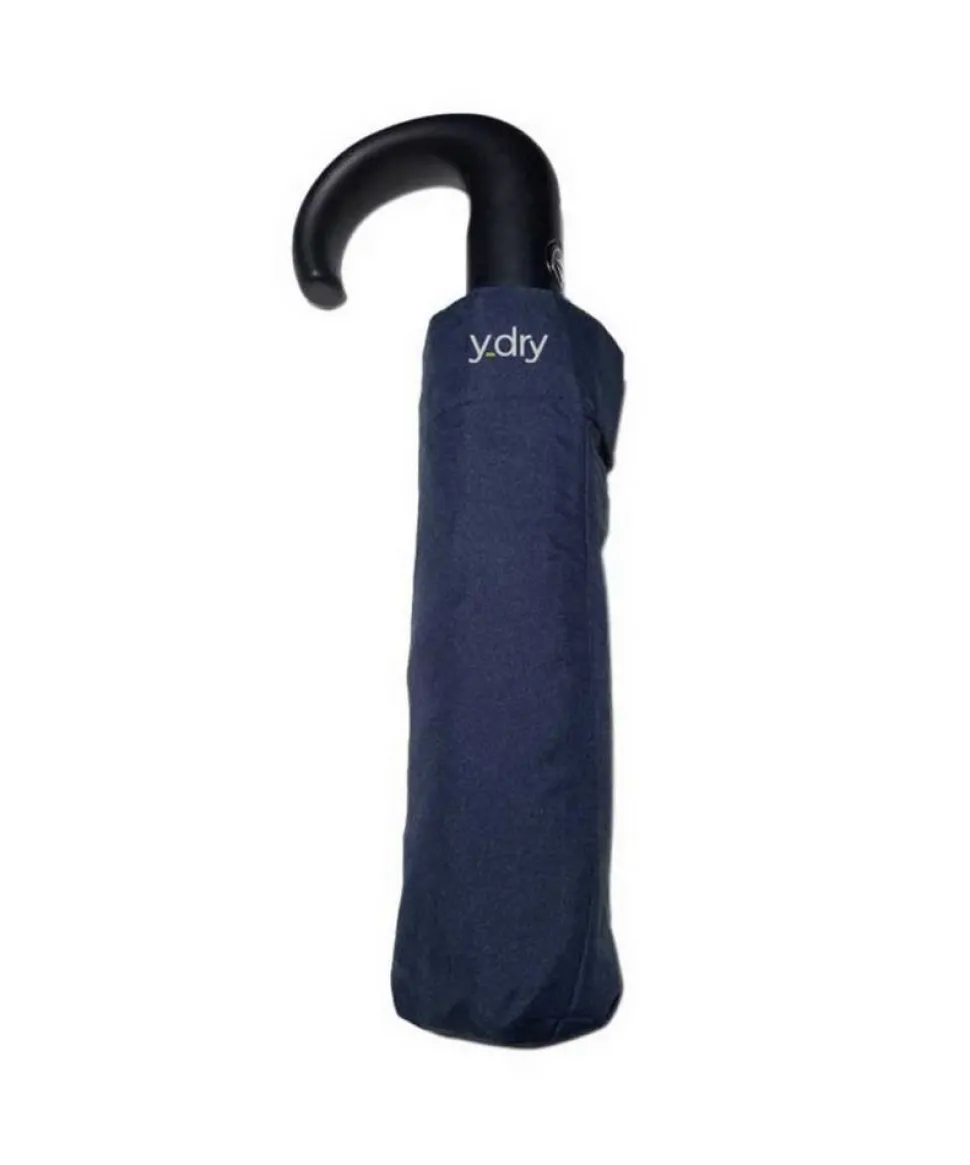 Ombrello pieghevole automatico Ydry Ermes Blu