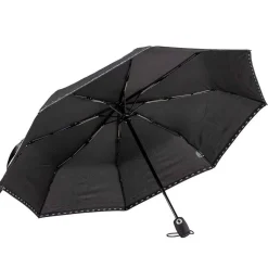 Ombrello pieghevole automatico Ydry Eos Nero