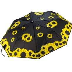 Ombrello pieghevole automatico Ydry Sunflowers Giallo