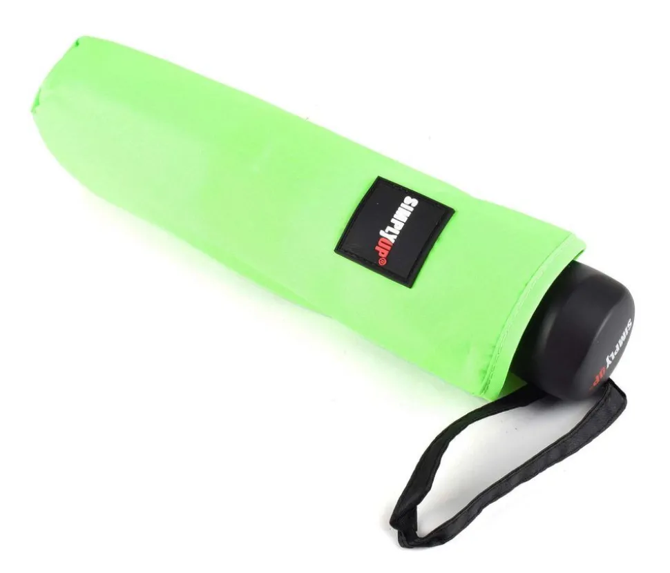 Ombrello pieghevole manuale SimplyUp 5080 Fluo Verde
