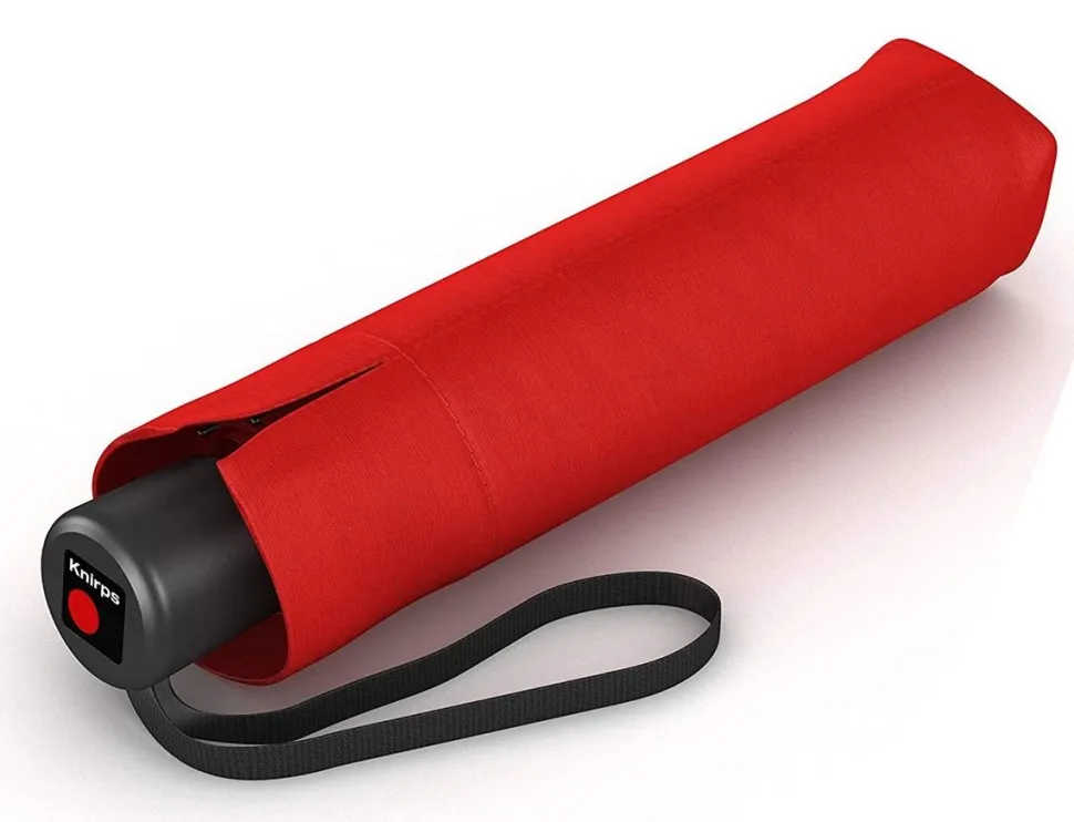 Ombrello pieghevole manuale Knirps A.050 Rosso