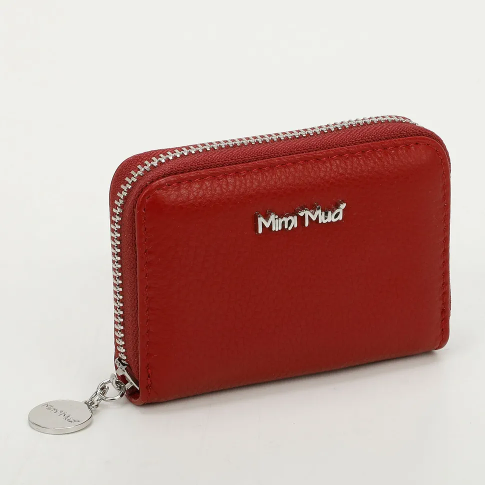 Porta carte di credito Mimì-Muà Rossa