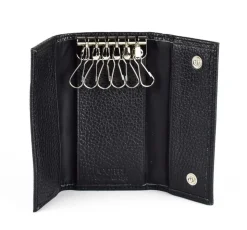 Portachiavi 6 ganci Gianfranco Corti Wild 8886 Nero