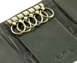 Portachiavi in cuoio Tony Perotti art 2533 nero