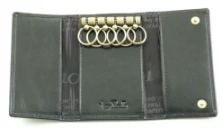 Portachiavi in cuoio Tony Perotti art 2533 nero
