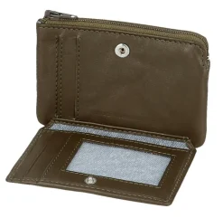Portadocumenti con zip Pepe Jeans Badge 73702 Khaki