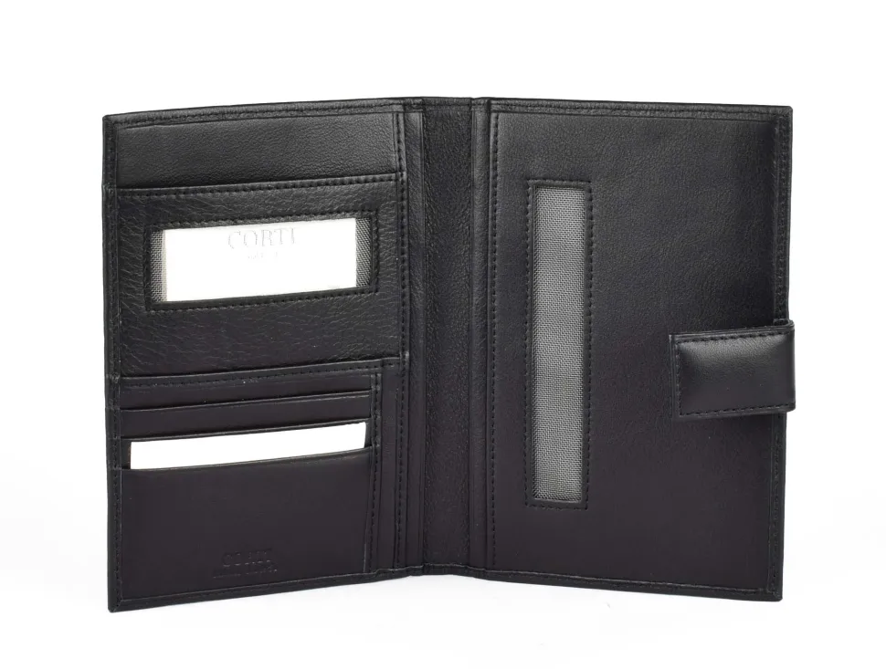 Portadocumenti grande Gianfranco Corti 2250 Nero