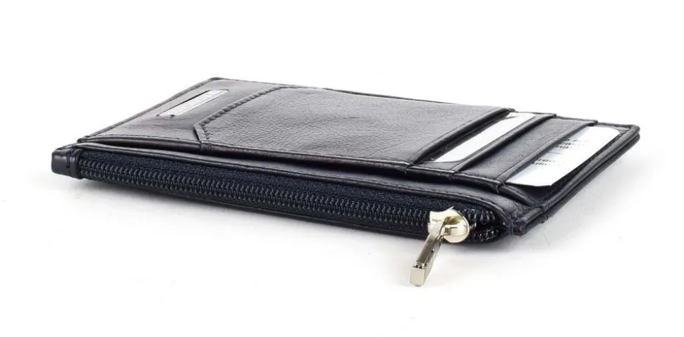Portadocumenti piatto con zip Roncato Manchester 065 Navy