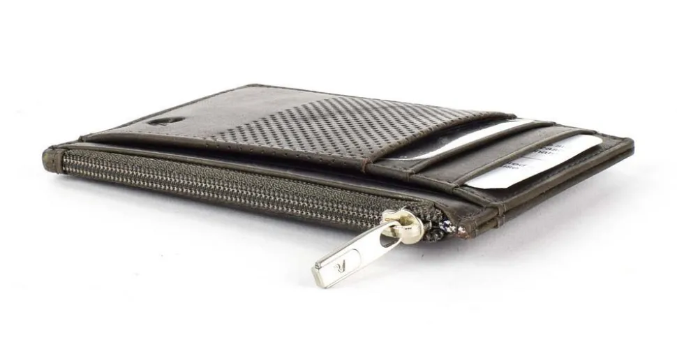 Portadocumenti piatto con zip Roncato New York 2114 Points Antracite