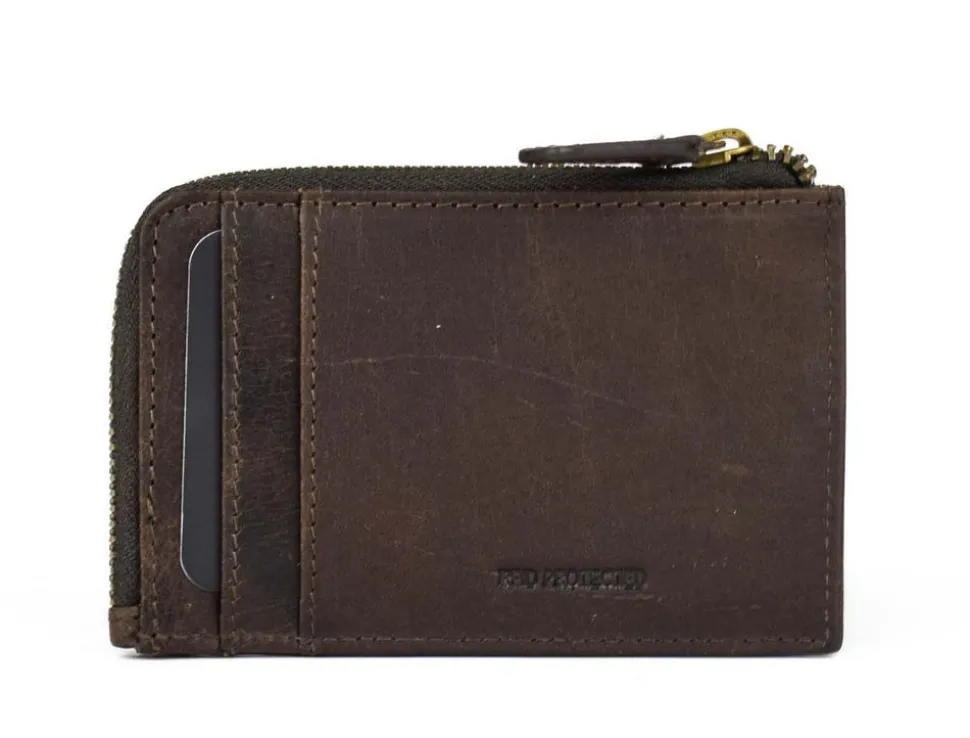 Portadocumenti piatto con zip Avirex Durango DRN08 Marrone