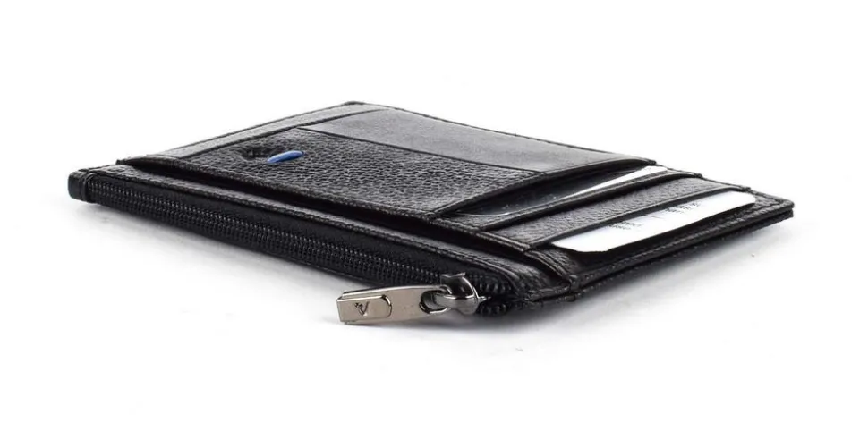 Portadocumenti piatto con zip Roncato Trial DLX 1148 Nero