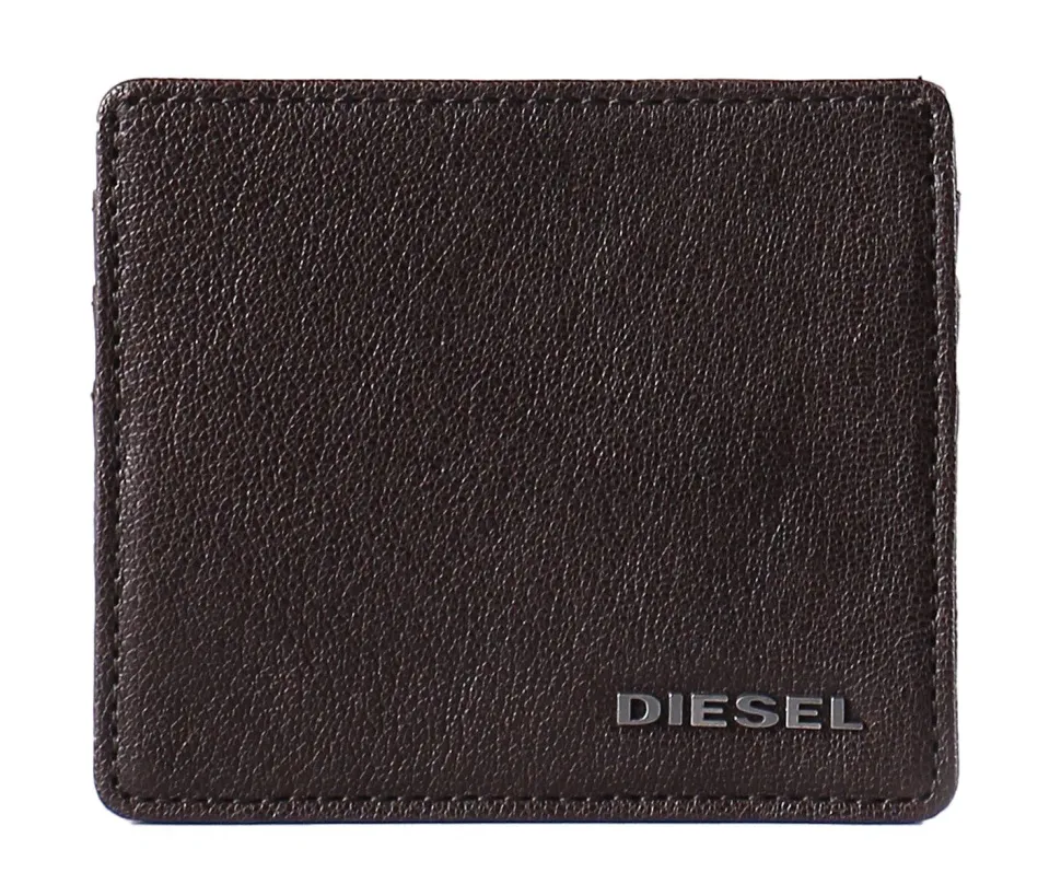 Portadocumenti piatto Diesel Johnas I marrone