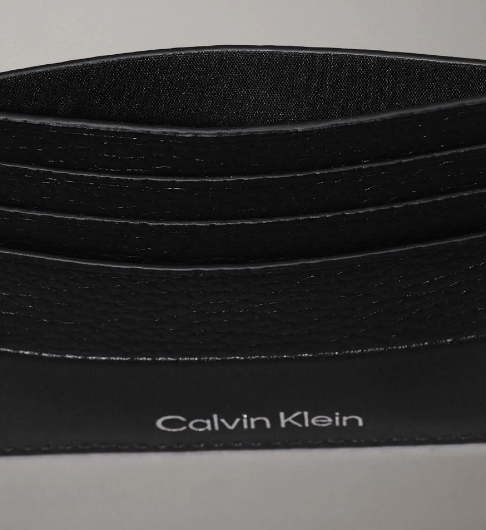 Portadocumenti sottile Calvin Klein Nero