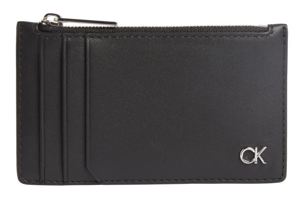 Portadocumenti sottile Calvin Klein Nero