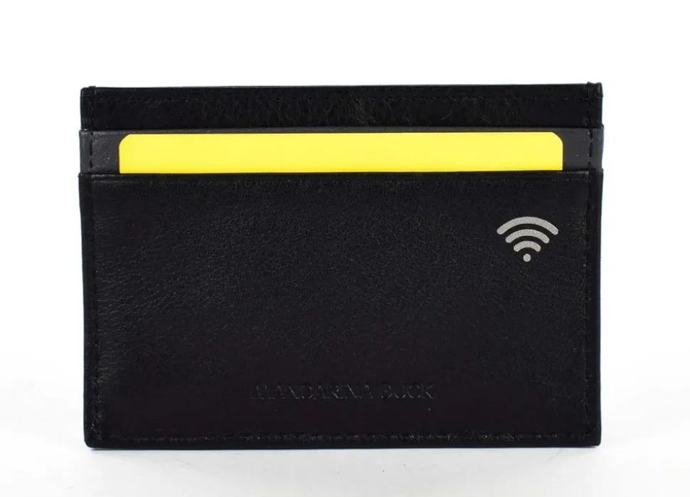 Portadocumenti sottile Mandarina Duck Downtown JRP05 Nero