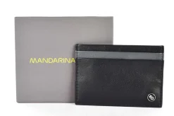 Portadocumenti sottile Mandarina Duck Downtown JRP05 Nero