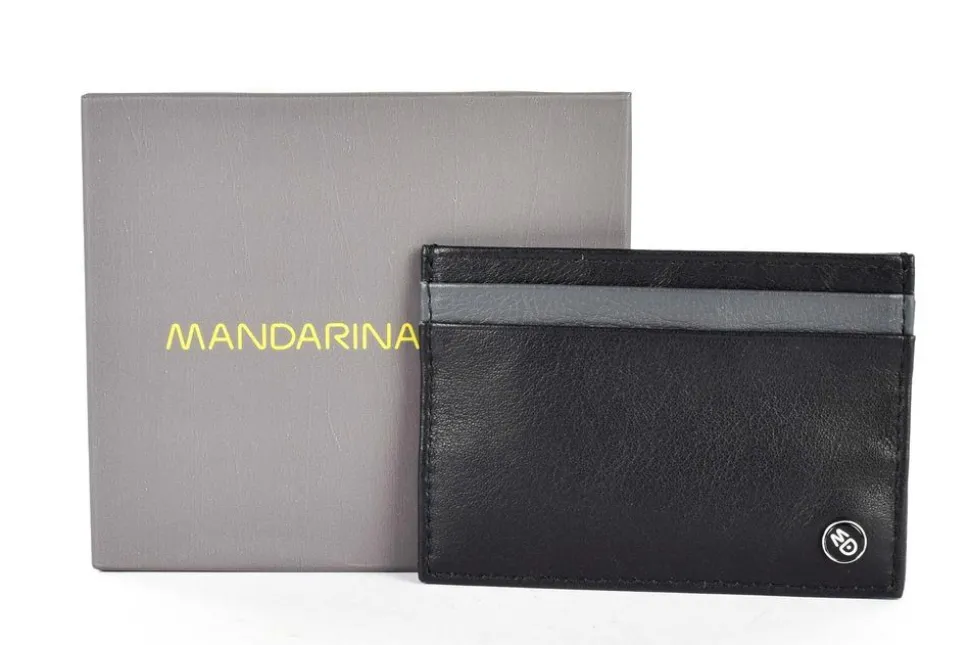 Portadocumenti sottile Mandarina Duck Downtown JRP05 Nero