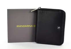 Portafoglio con zip Mandarina Duck Downtown JRP13 Nero
