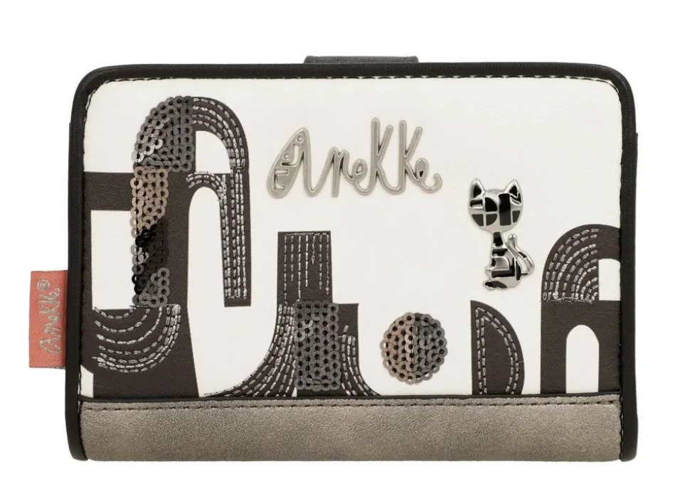 Portafoglio donna Anekke Sixties 38869-902 Black & White