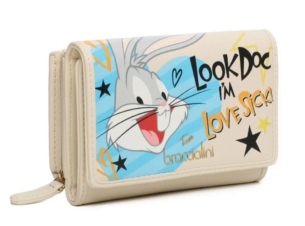 Portafoglio donna Braccialini Amy Looney Tunes