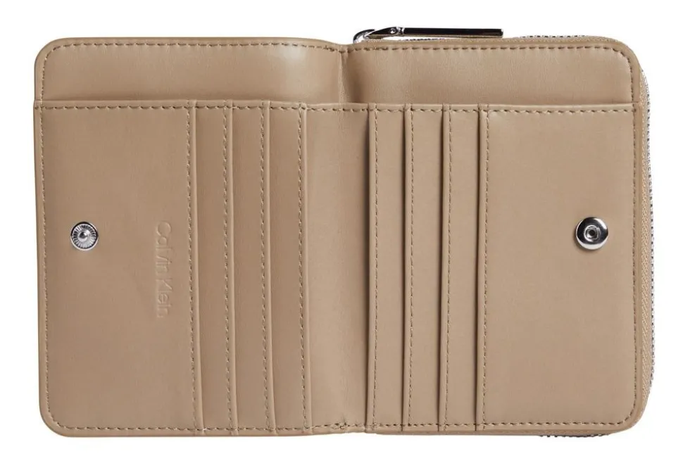 Portafoglio donna Calvin Klein Beige