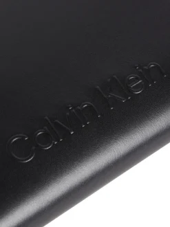Portafoglio donna con zip Calvin Klein Nero