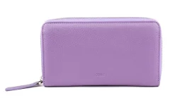 Portafoglio donna con zip Gianfranco Corti Alce 8878 Lavanda