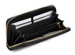 Portafoglio donna con zip Kpital Nero