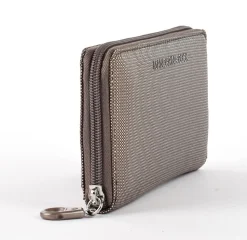 Portafoglio donna con zip Mandarina Duck MD20 MPN1 Taupe