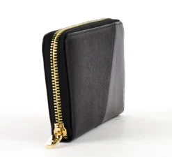 Portafoglio donna con zip Roncato Milano 620 Nero