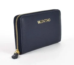 Portafoglio donna con zip Valentino Bags Brixton 155 Blu