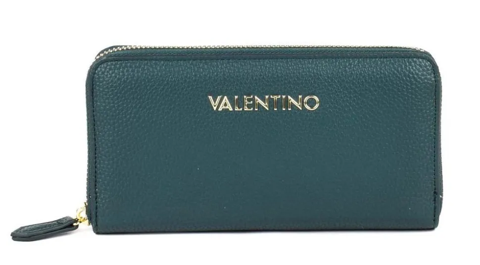 Portafoglio donna con zip Valentino Bags Brixton 155 Ottanio