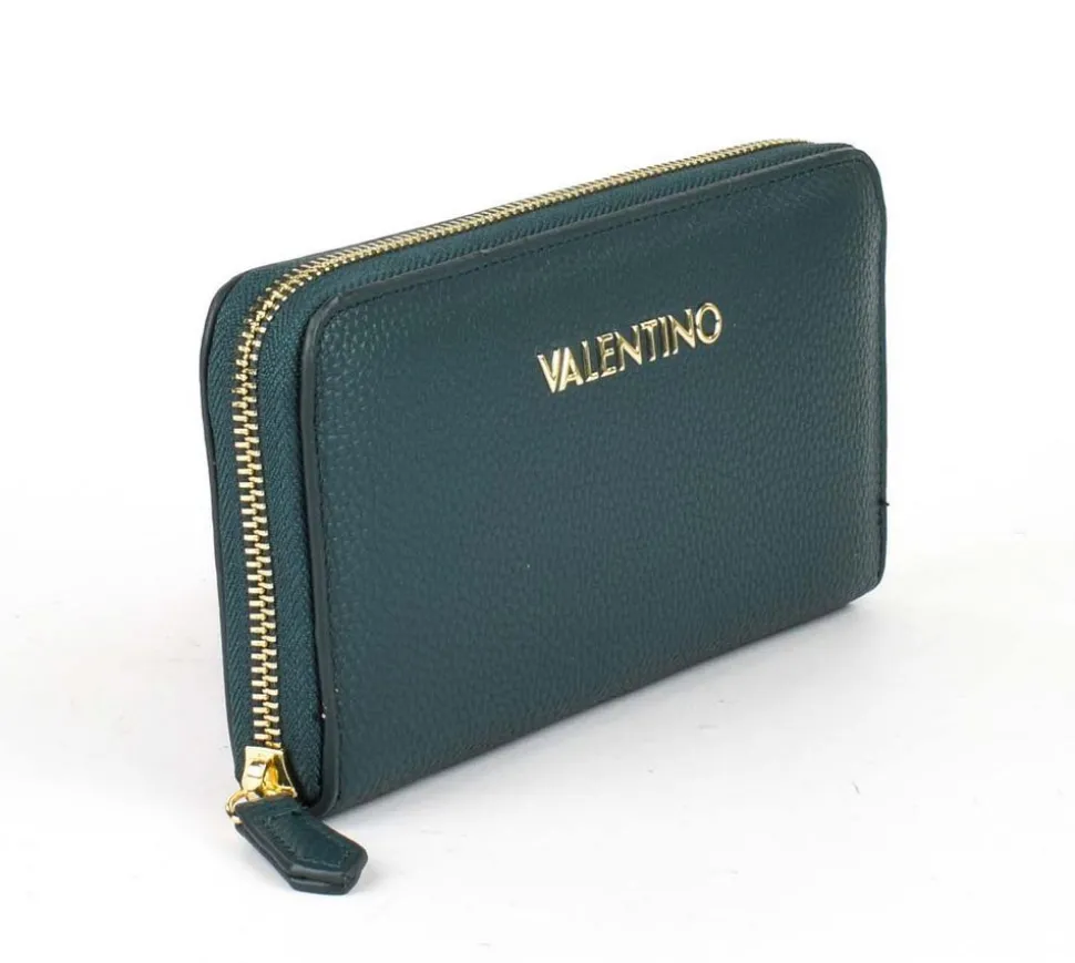 Portafoglio donna con zip Valentino Bags Brixton 155 Ottanio