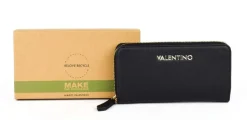 Portafoglio donna con zip Valentino Bags Zero RE Nero