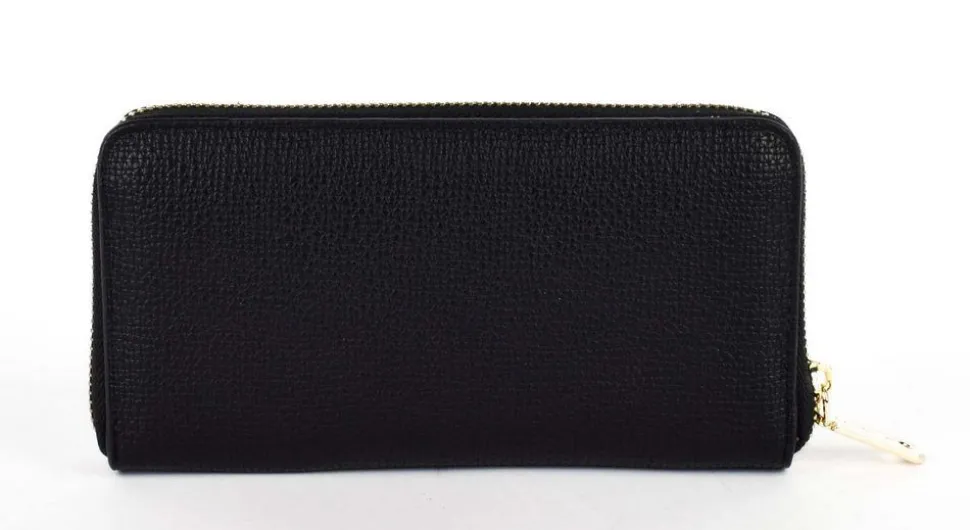 Portafoglio donna con zip Valentino Bags Stereo RE Nero