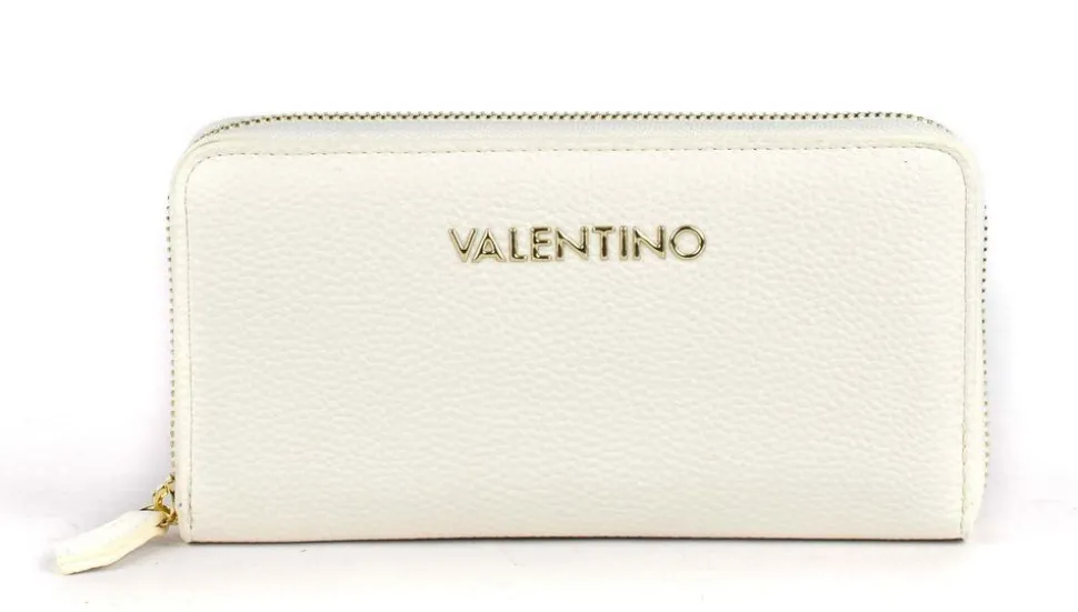 Portafoglio donna con zip Valentino Bags Brixton 155 Bianco