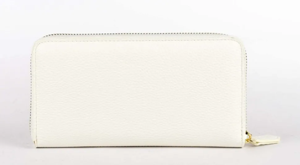 Portafoglio donna con zip Valentino Bags Brixton 155 Bianco