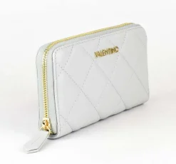 Portafoglio donna con zip Valentino Bags Ocarina Perla