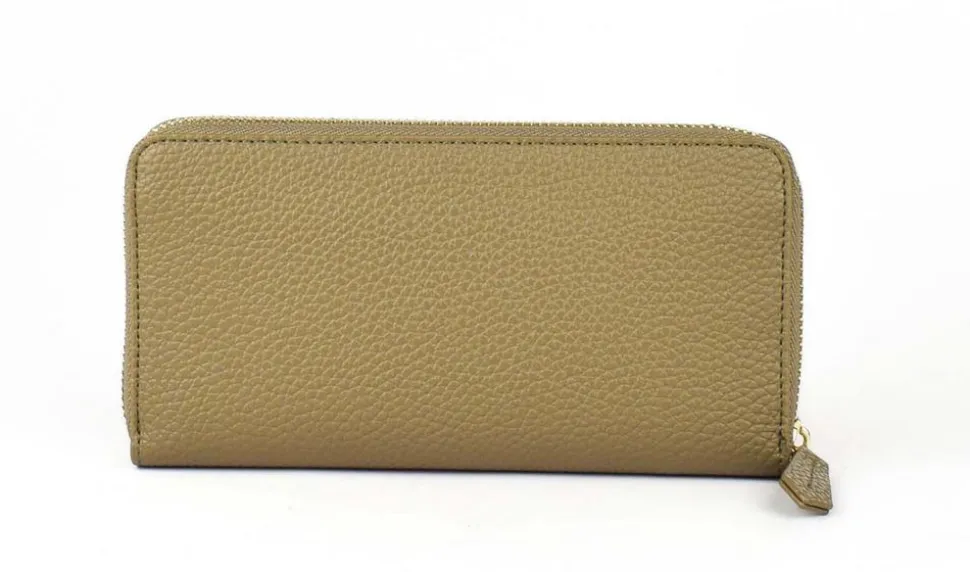 Portafoglio donna con zip Valentino Bags Superman Taupe