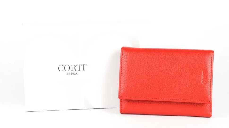 Portafoglio donna Gianfranco Corti Alce 8868 Fragola