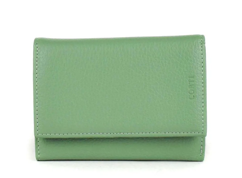 Portafoglio donna Gianfranco Corti Alce 8868 Menta