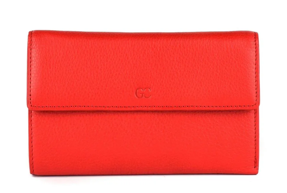 Portafoglio donna Gianfranco Corti Wild 4466 Rosso