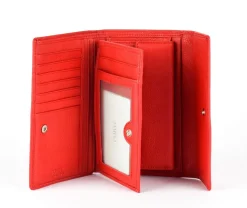 Portafoglio donna Gianfranco Corti Wild 4466 Rosso