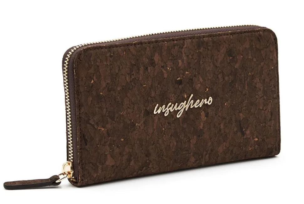 Portafoglio donna Insughero Marrone