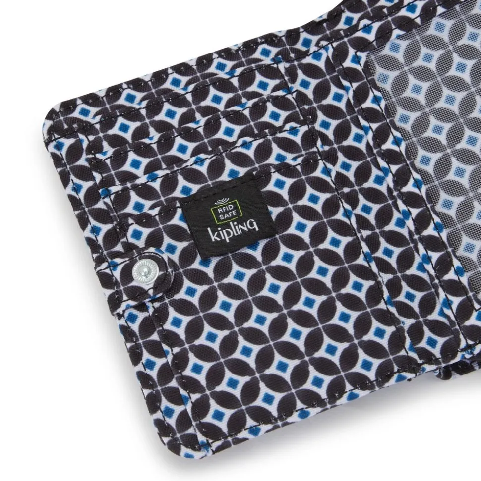 Portafoglio donna Kipling Money Love Blackish Tile